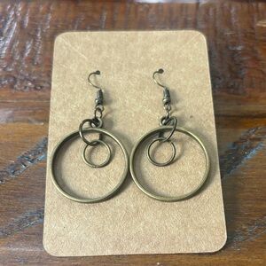 Bronze Hoop Earrings